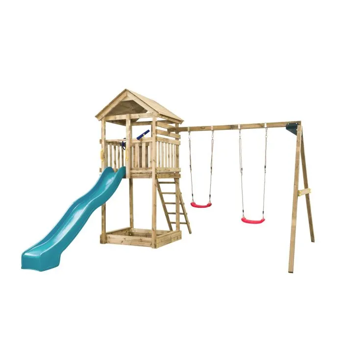 Wooden swingset Anna 400x320x420cm