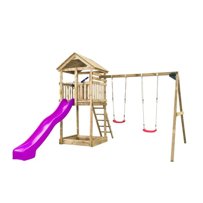 Wooden swingset Anna 400x320x420cm