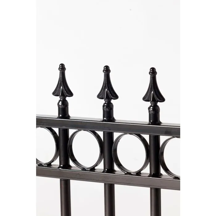 Gate railing de Luxe arch 90x80cm