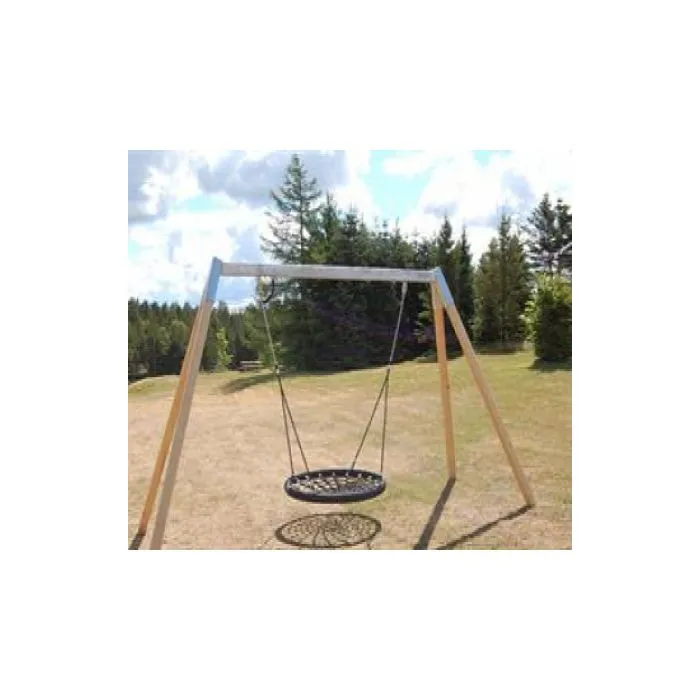 Swing beam for nest swing