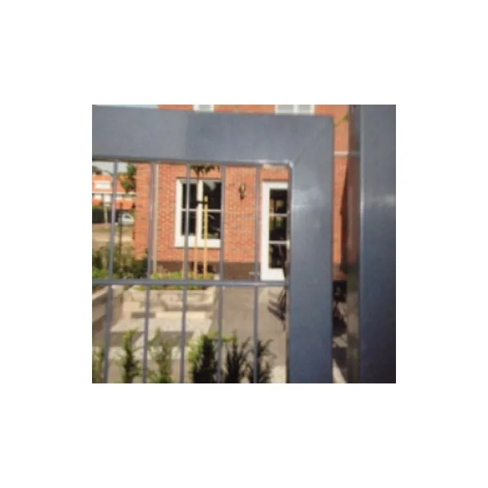 Wire mesh fence gate 123x100cm