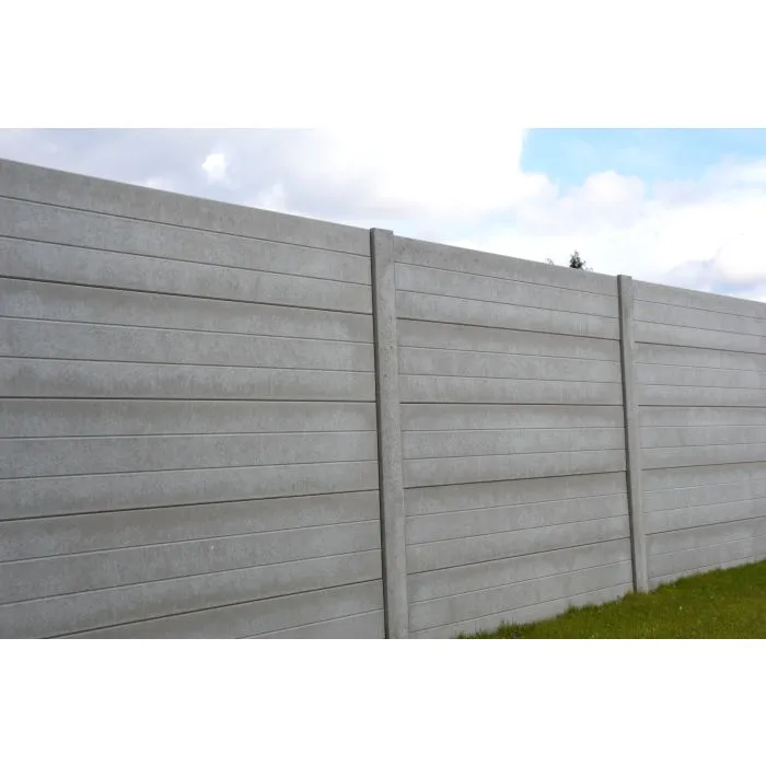 Concrete fence Boardstone 200x193cm double sided
