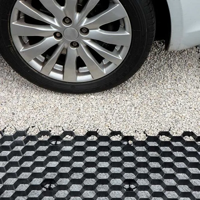 Gravel grids mat 120x100cm (1,15m2) black