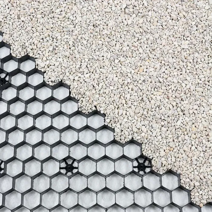 Gravel grids mat 120x100cm (1,15m2) black