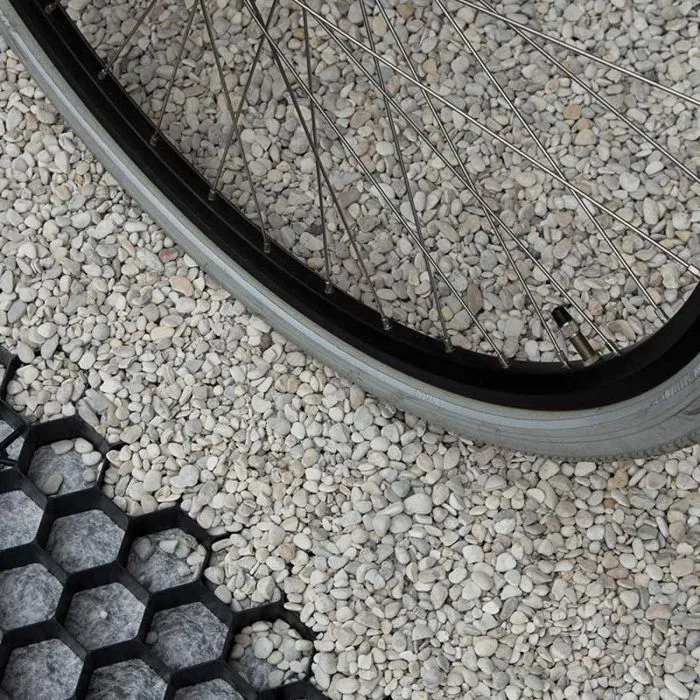 Gravel grids mat 120x100cm (1,15m2) black