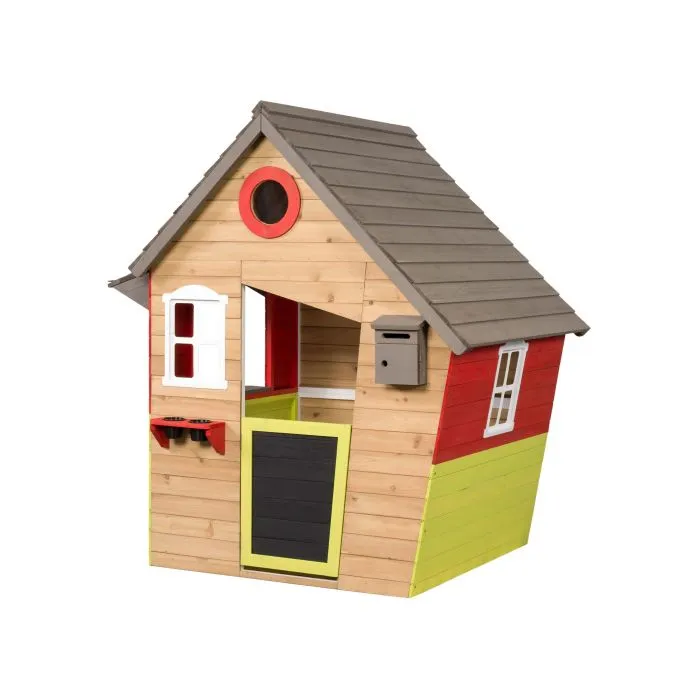 Wooden playhouse Fantasia 140x106x145cm