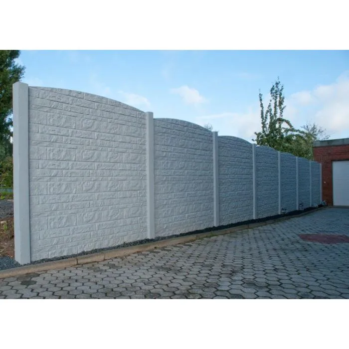 Concrete fence Fencestone 200x193cm double sided