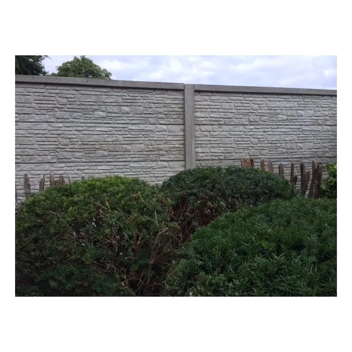 Concrete fence Mountain 200x193cm