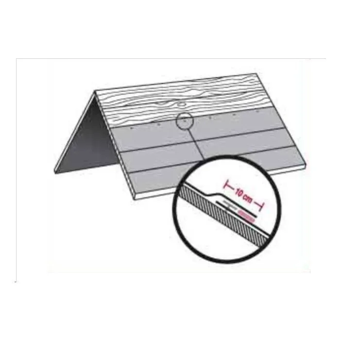 Roof shingles garden sheds brown 3m2