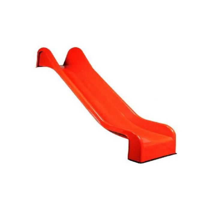 Slide for Swing Set red 365cm polyester fiberglass