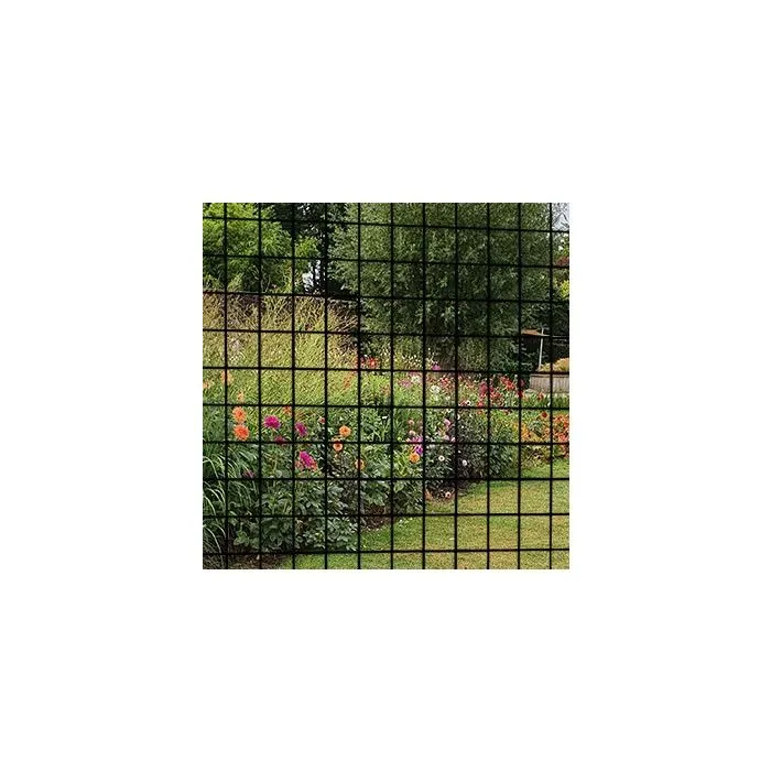Wire Fence panel black 180x180cm