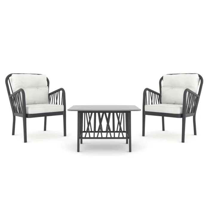 Garden furniture loungeset Gaza (incl. cushions)