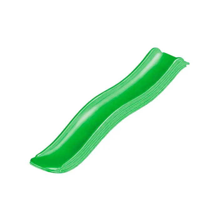Wave slide green 175cm for swingset