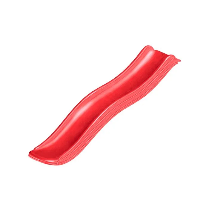Wave slide red 175cm for swingset