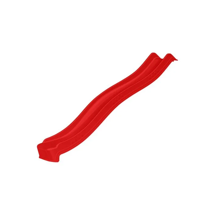 Wave slide red 265cm for swingset