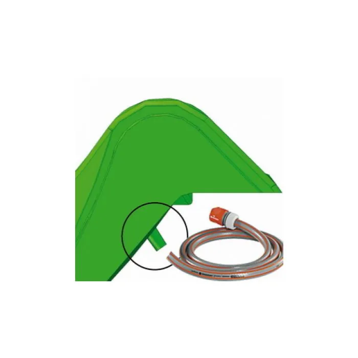 Wave slide red 220cm for swingset