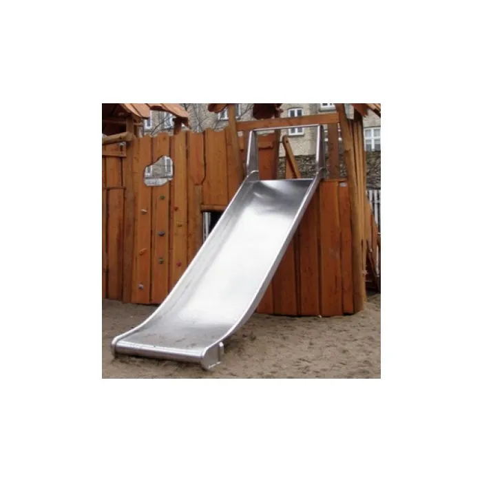 Playground slide Stainless Steel 150cm wide