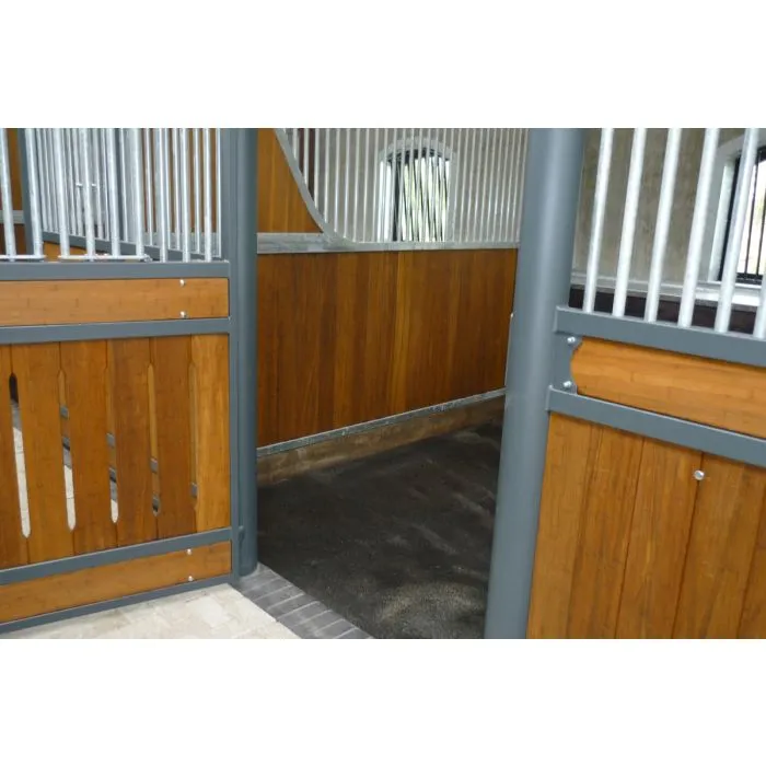 Horse stable mats red 100x100cm