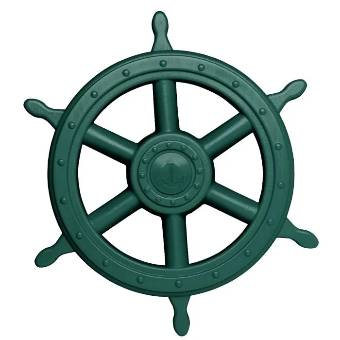 Integral plastic steering