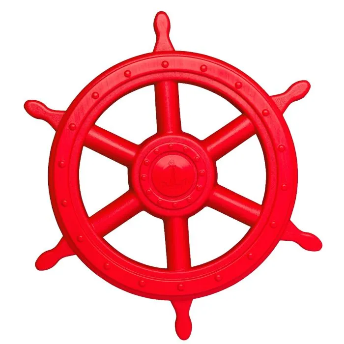 Integral plastic steering