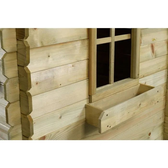Wooden playhouse 150x125x150cm