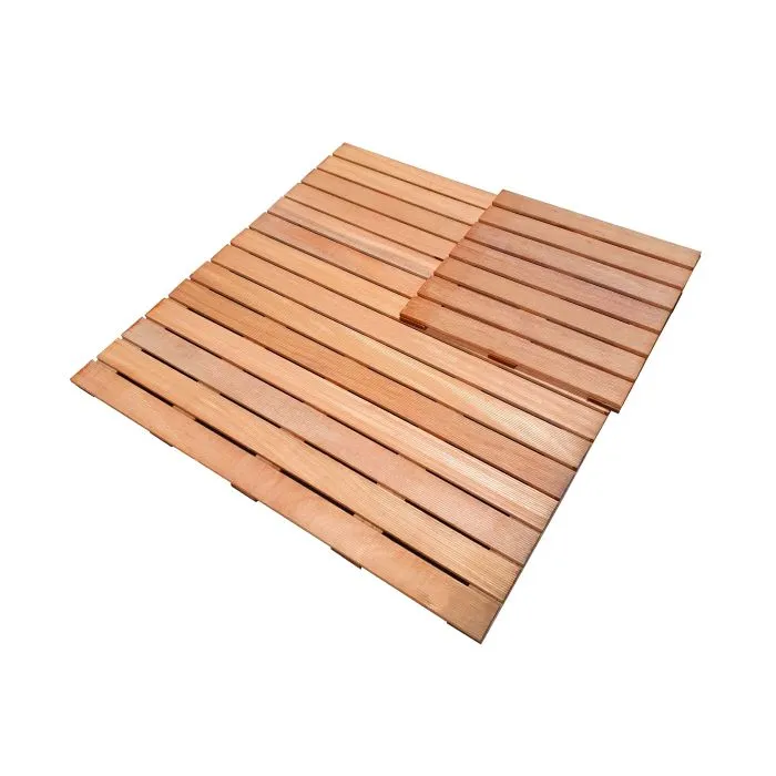 Decking tiles Bangkirai 100x100cm