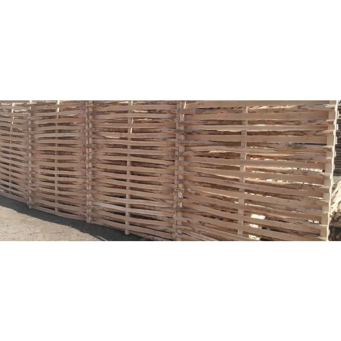 Hazel hurdle fencing split 180x150cm