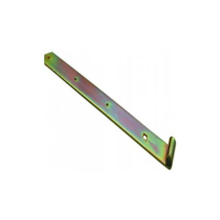 Strap hinge ø10/300mm yellow galvanized