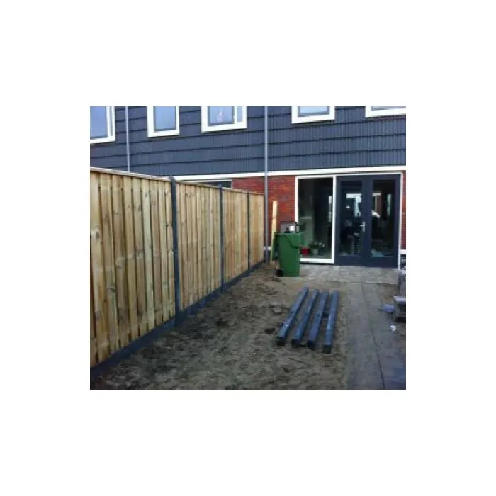 Wooden Fencing pine with concrete  200x190cm/21pl