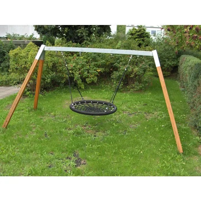 Swing beam for nest swing
