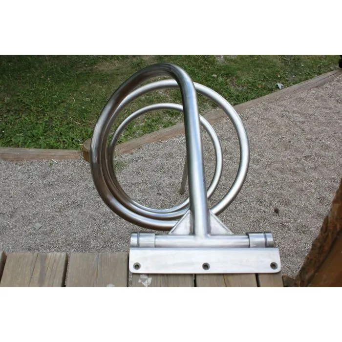 Spiral pole sliding pole for public playgrounds