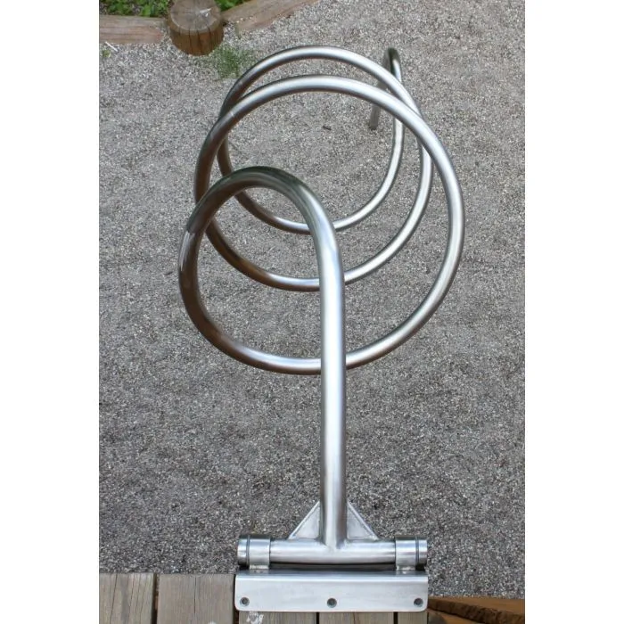Spiral pole sliding pole for public playgrounds