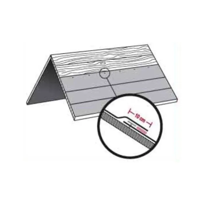 Roll roofing garden black 10m2