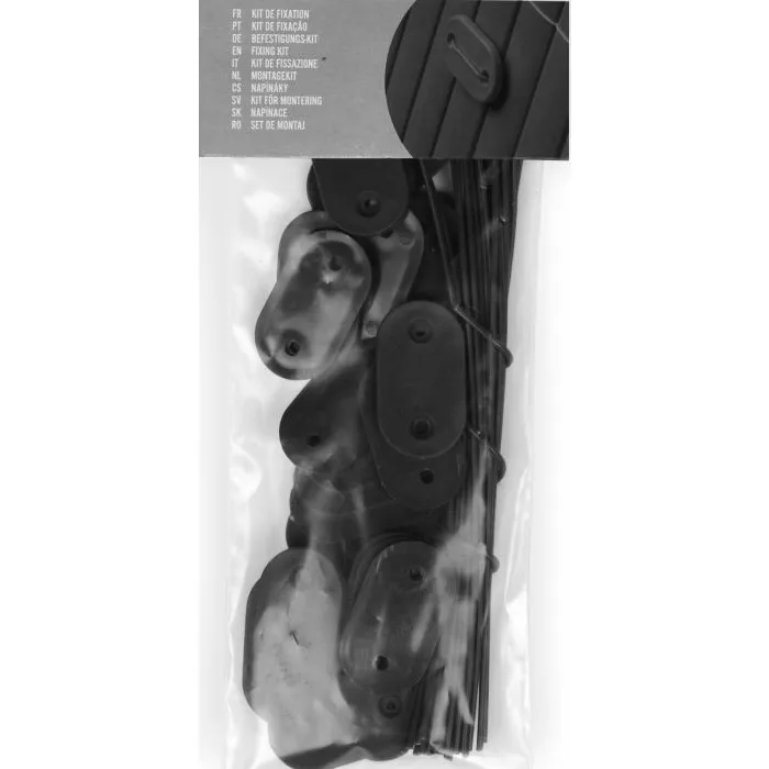 Tie-wraps black 26pc