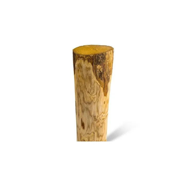 Anti parking bollard chestnut ø16x100cm