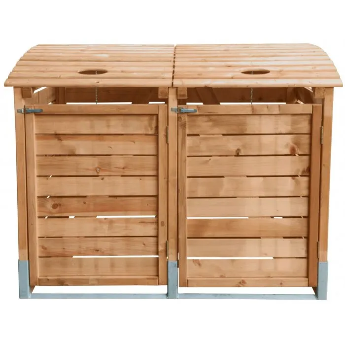 Bin cover wheelie, closed backend 155x122x90cm