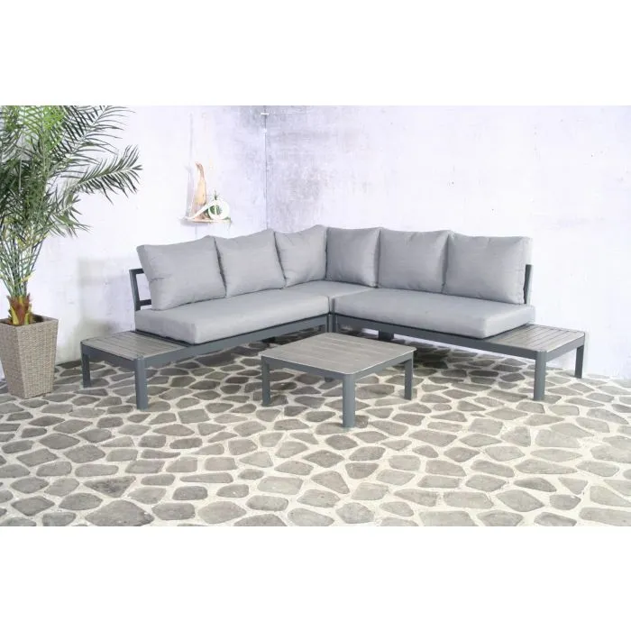 Garden furniture aluminium loungeset Leroy