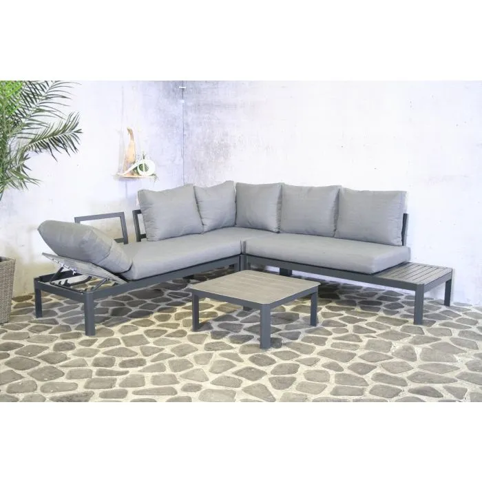 Garden furniture aluminium loungeset Leroy