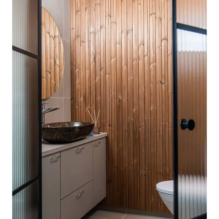 Wall cladding thermally modified boards 18x142mm (m1)