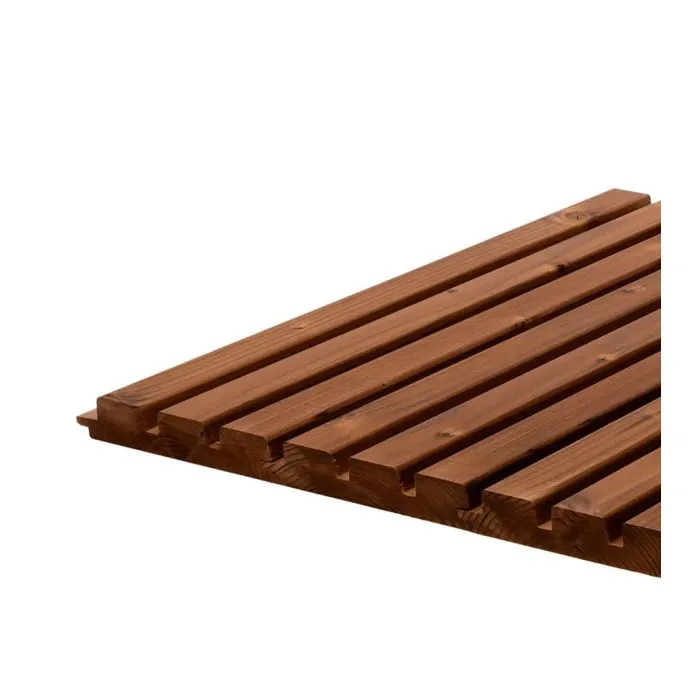 Wall cladding thermally modified 3D triple 32x140mm (m1)