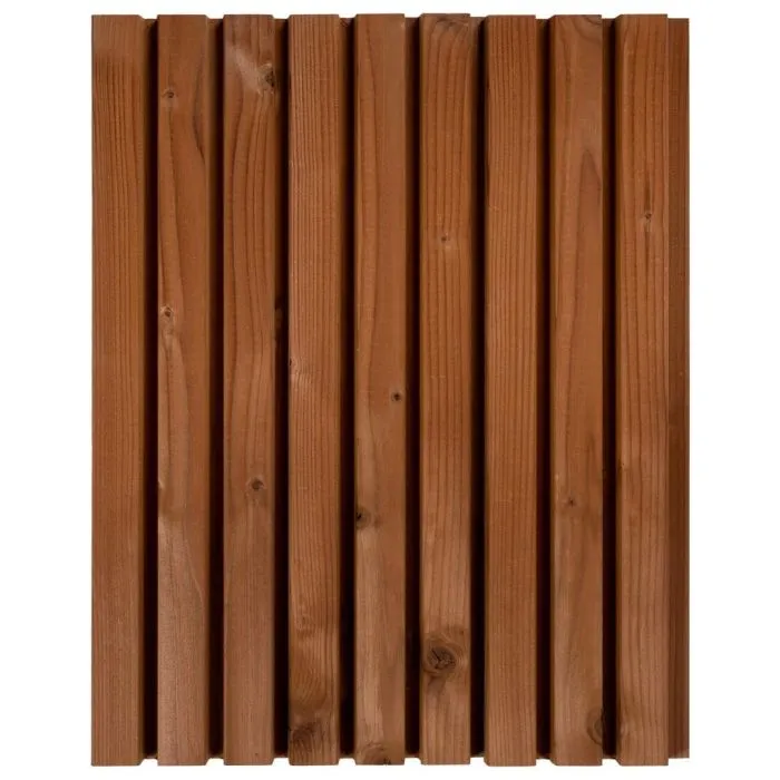 Wall cladding thermally modified 3D triple 32x140mm (m1)