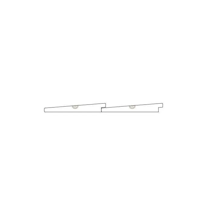 Wall cladding thermally modified 10/21x192mm (m1)