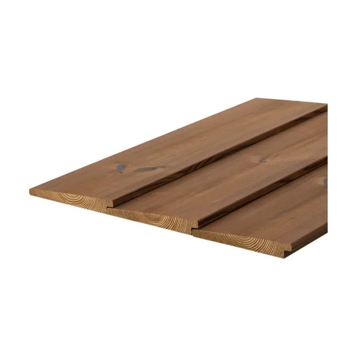 Wall cladding thermally modified 10/21x192mm (m1)