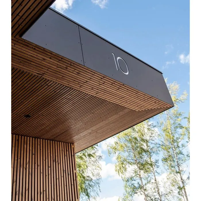 Wall cladding thermally modified 20x142mm (m1)