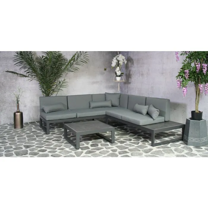 Garden furniture aluminium loungeset Malaga