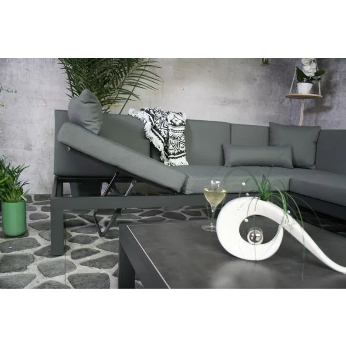 Garden furniture aluminium loungeset Malaga