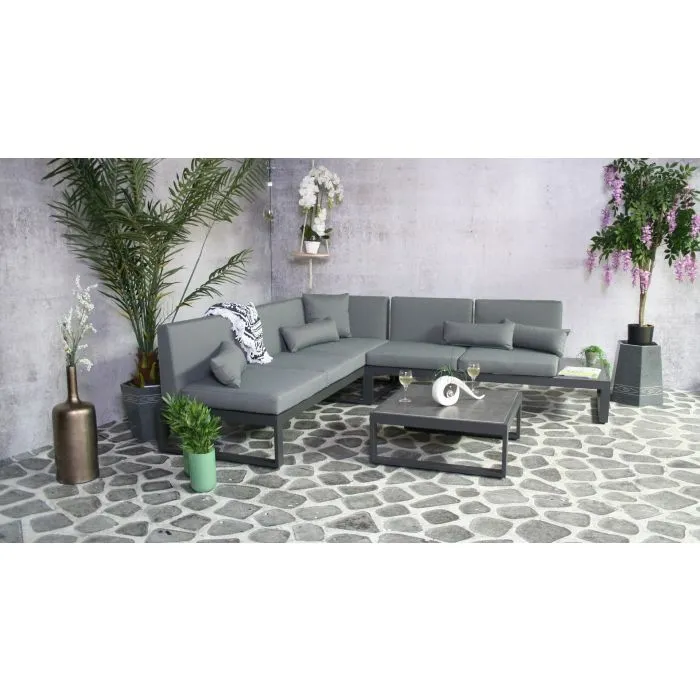 Garden furniture aluminium loungeset Malaga