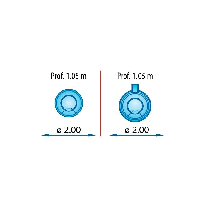  Spa Jacuzzi Ø200x100cm