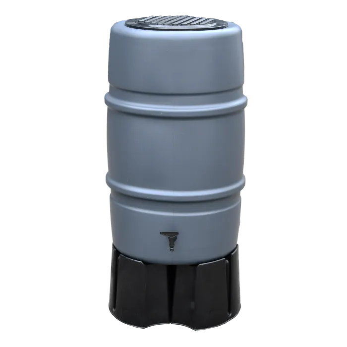 Rain Barrel 227 liter set with foot