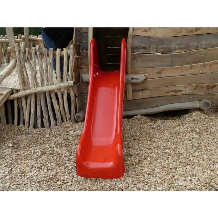 Slide red for playground polyester fiberglass 190cm